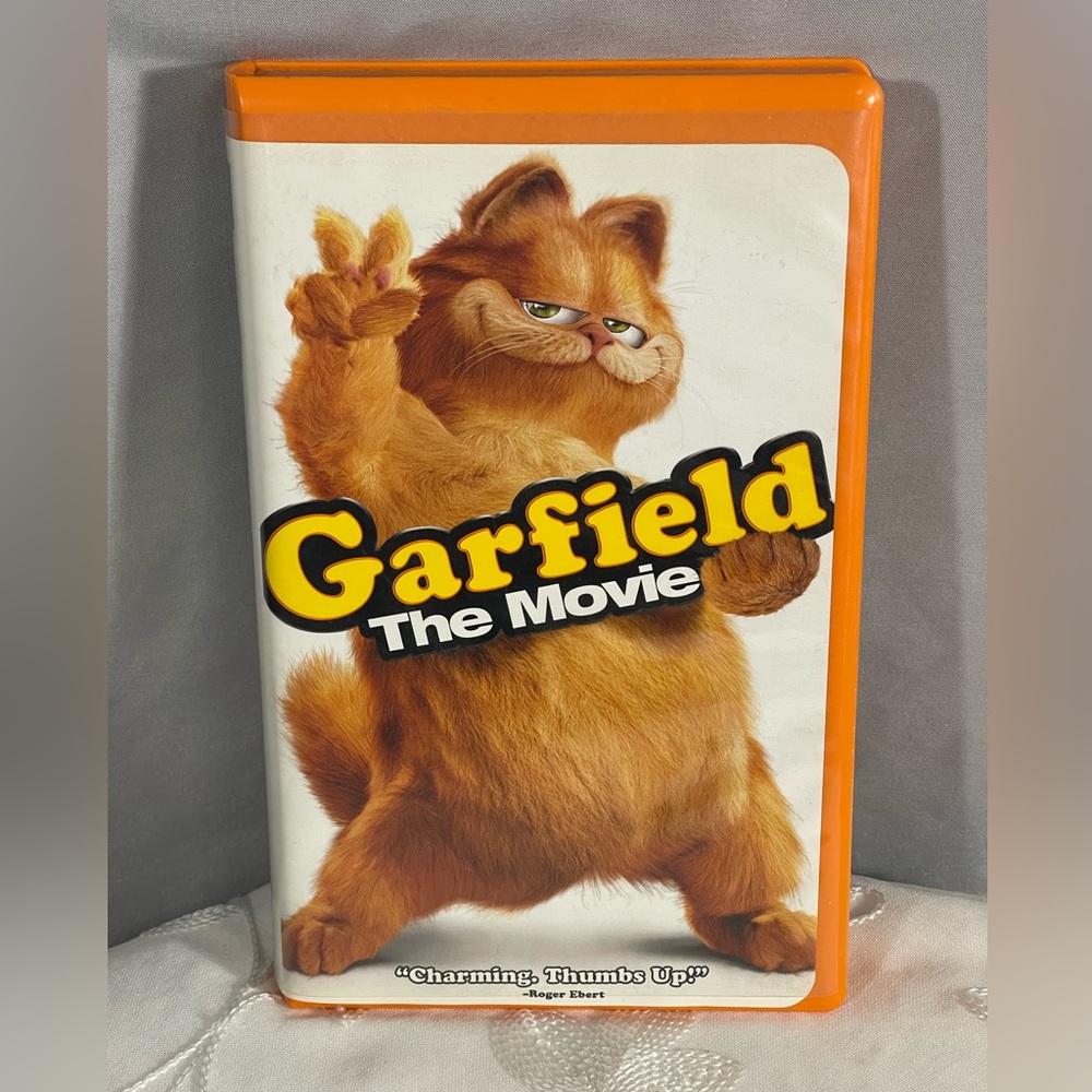 Garfield the Movie 2004 VHS Tape Animation Cat Odie Comedy EUC
